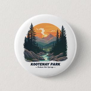 Willkommen im Kootenay Nationalpark Button