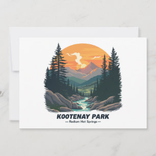 Willkommen im Kootenay Nationalpark Einladung