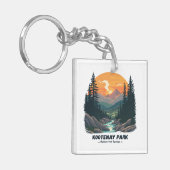 Willkommen im Kootenay Nationalpark Schlüsselanhänger (Vorderseite links)