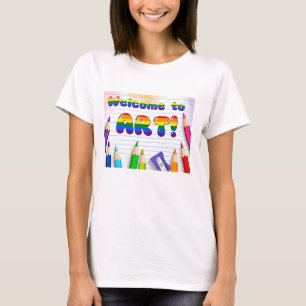 Willkommen im Kunstunterricht T-Shirt