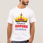 Willkommen im Lampung T-Shirt (Vorderseite)