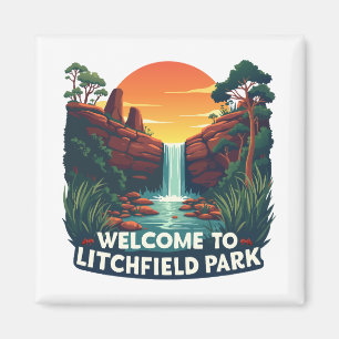Willkommen im Litchfield National Australian Park Magnet