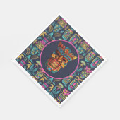 Willkommen im Luau Serviette (Ecke)