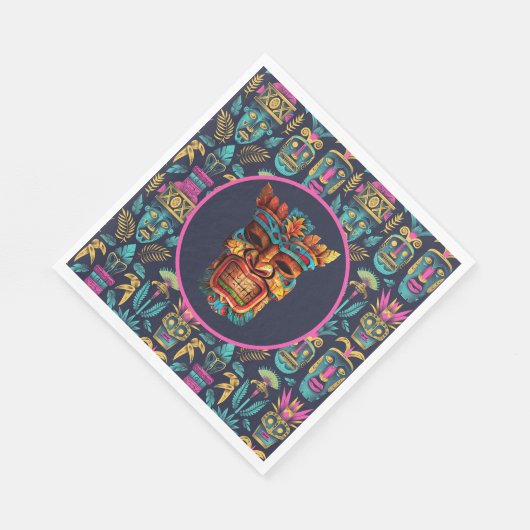 Willkommen im Luau Serviette (Ecke)