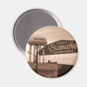 Willkommen im Magnet Escanaba (Vorderseite/Rückseite)