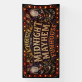 Willkommen im Midnight Mayhem Funhouse Banner (Vertikal)