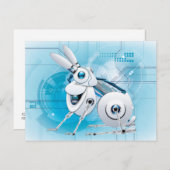 WILLKOMMEN IM NEUEN ALTER! POSTKARTE (Vorne/Hinten)