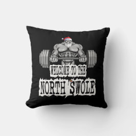 Willkommen im Nordpol Kissen