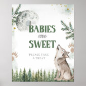 Willkommen im Pack Forest Wolf Baby sind Sweet Poster (Vorne)