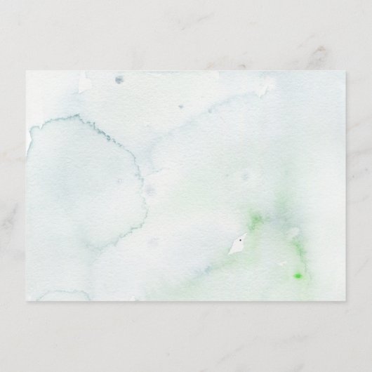 Willkommen im Pack Forest Wolf Danke Karte (Rückseite)