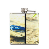 Willkommen im Paradies Beach Ocean Flachmann (Rückseite)