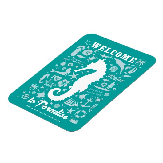 Willkommen im Paradies Magnet (Linke Seite)