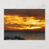 Willkommen im Paradies Postkarte (Vorderseite)