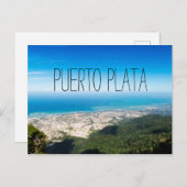 Willkommen im Paradies | Puerto Plata Postkarte (Vorne/Hinten)
