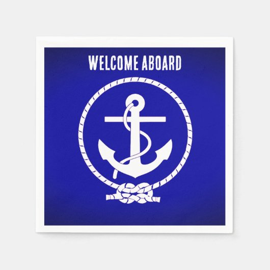 Willkommen im Party Napkins Serviette (Vorderseite)