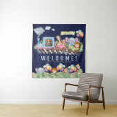 Willkommen im Party Wandteppich (Beispiel)