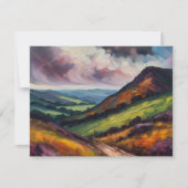 Willkommen im Peak District Karte (Vorderseite)