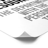 Willkommen im Personal Poster (Ecke)