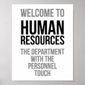 Willkommen im Personal Poster (Vorne)