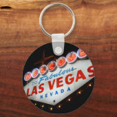 Willkommen im Schlüsselanhänger von Vegas (Vorderseite)
