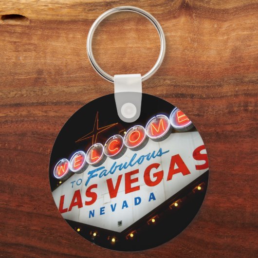Willkommen im Schlüsselanhänger von Vegas (Vorderseite)