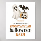 Willkommen im Spooktacular Halloween-Party Poster (Vorne)