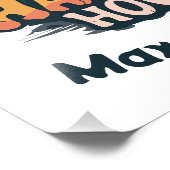 Willkommen im Spuk Haus - Nachtschwärmer Fotodruck (Ecke)