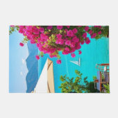 "Willkommen im Stil - Café Romance an Ihrer Haustü Fußmatte (Vorderseite)