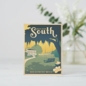 Willkommen im Süden Postkarte (Stehend Vorderseite)