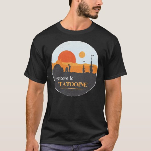 Willkommen im Tatooine Classic T - Shirt (Vorderseite)