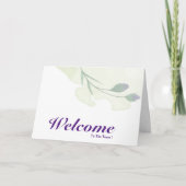 Willkommen im Team Karte (Vorderseite)