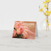 Willkommen im Team Karte (Gelbe Blume)