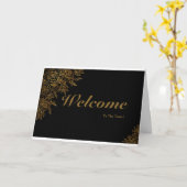 Willkommen im Team Karte (Gelbe Blume)