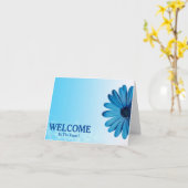 Willkommen im Team Karte (Gelbe Blume)