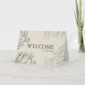 Willkommen im Team Karte (Vorderseite)