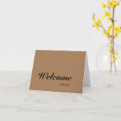 Willkommen im Team Karte (Gelbe Blume)