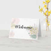 Willkommen im Team Karte (Gelbe Blume)