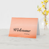 Willkommen im Team Karte (Gelbe Blume)