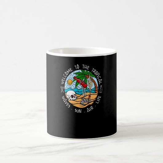 Willkommen im Tropical Kaffeetasse (Mittel)