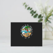 Willkommen im Tropical Postkarte (Stehend Vorderseite)