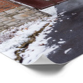 Willkommen im Winter Poster (Ecke)