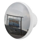 Willkommen im Wyoming Knob Keramikknauf (Rechts)