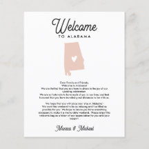 Willkommen in Alabama | Briefe & Unterkünfte JEDE 