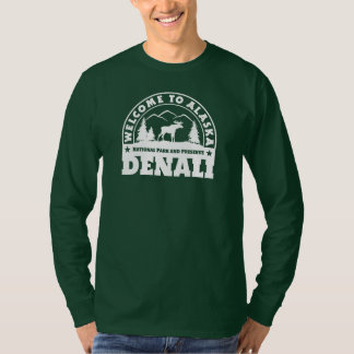 Willkommen in Alaska. Denali-Logo T-Shirt