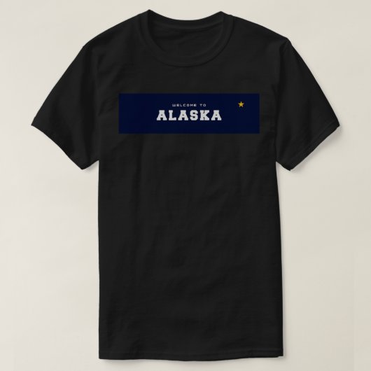 Willkommen in Alaska TShirt 2 (Design vorne)