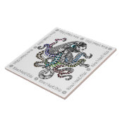 Willkommen in Amanda's Kitchen Blumenstrauß Fliese (Seite)