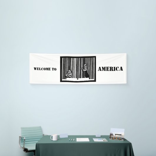 Willkommen in AMERIKA Banner (Messeveranstaltung)