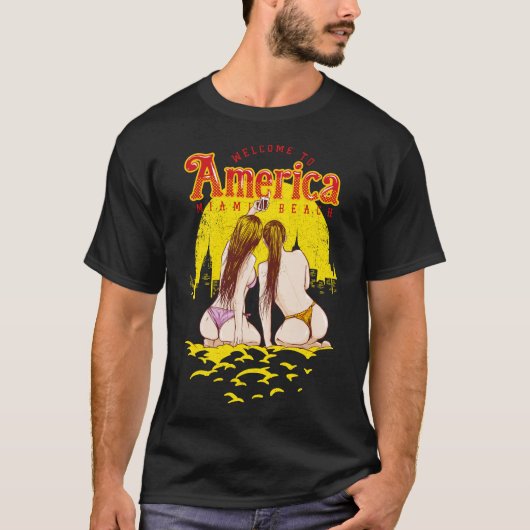 Willkommen in Amerika T-Shirt (Vorderseite)