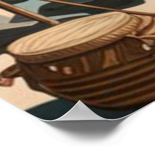 Willkommen in Amity (Editable Seaside) Poster (Ecke)