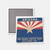 Willkommen in Arizona Magnet (Vorderseite/Rückseite)